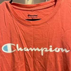 Champion Coral Tee with Logo